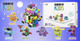 Миниатюра изображения товара Конструктор QBRIX Kids Монстрики 30031