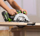 Миниатюра изображения товара Дисковая пила Greenworks GD24CS165 / 1501607 (без АКБ и ЗУ)