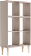 Миниатюра изображения товара Стеллаж Monofix Одос Вертикальный 6 секций (капучино)