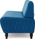 Миниатюра изображения товара Диван Monofix Буно (велюр/синий №13)