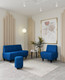 Миниатюра изображения товара Диван Monofix Буно (велюр/синий №13)