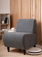 Миниатюра изображения товара Кресло мягкое Monofix Буно (велюр/светло-серый №7)
