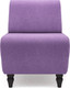 Миниатюра изображения товара Кресло мягкое Monofix Буно (велюр/фиолетовый №18)