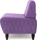 Миниатюра изображения товара Кресло мягкое Monofix Буно (велюр/фиолетовый №18)