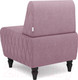 Миниатюра изображения товара Кресло мягкое Monofix Буно (велюр/сиреневый №28)