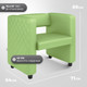 Миниатюра изображения товара Кресло мягкое Monofix Йокки (экокожа/салатовый)