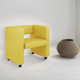 Миниатюра изображения товара Кресло мягкое Monofix Йокки (экокожа/желтый)