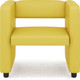 Миниатюра изображения товара Кресло мягкое Monofix Йокки (экокожа/желтый)