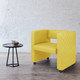 Миниатюра изображения товара Кресло мягкое Monofix Йокки (экокожа/желтый)