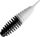 Мягкая приманка Sansan Trout Lure Plamp 65 Сыр Col 13 / TLСPL65C13 (10шт, White/Black) — фото 2