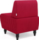 Миниатюра изображения товара Кресло мягкое Monofix Буно (велюр/красный №36)