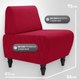Миниатюра изображения товара Кресло мягкое Monofix Буно (велюр/красный №36)