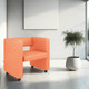 Миниатюра изображения товара Кресло мягкое Monofix Йокки (экокожа/оранжевый)