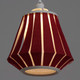 Миниатюра изображения товара Потолочный светильник BayerLux Десси / 9269449 (бордовый)