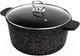 Миниатюра изображения товара Кастрюля Elan Gallery Гармония вкуса / 121152 (черный мрамор)