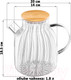Миниатюра изображения товара Заварочный чайник Elan Gallery Crystal glass / 360175