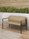 Миниатюра изображения товара Диван садовый Monofix Юнта (светло-бежевый)