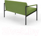 Миниатюра изображения товара Диван садовый Monofix Юнта (салатовый)