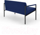 Миниатюра изображения товара Диван садовый Monofix Юнта (синий)