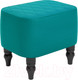 Миниатюра изображения товара Пуф Monofix Буно (экокожа/бирюза)