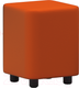 Миниатюра изображения товара Пуф Monofix Бафф (экокожа/оранжевый)