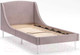 Миниатюра изображения товара Односпальная кровать Monofix Лотти 90x200 (микровелюр/капучино)