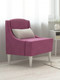 Миниатюра изображения товара Кресло мягкое Monofix Лотти (велюр/бордовый №16)