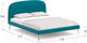 Миниатюра изображения товара Двуспальная кровать Moon Family 1234 / MF011600