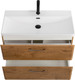 Миниатюра изображения товара Тумба под умывальник BelBagno Rovere Nature DUE-800-2C-SO-RN-P