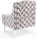 Миниатюра изображения товара Кресло мягкое Monofix Лотти Принт (микровелюр/капучино)