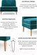 Миниатюра изображения товара Диван Monofix Амма (изумрудный №20)
