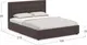 Миниатюра изображения товара Двуспальная кровать Moon Family 1251 / MF010133