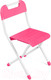 Миниатюра изображения товара Стул детский Дэми ССД.02 (белый/розовый)