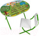 Миниатюра изображения товара Комплект мебели с детским столом Дэми На даче №у3-01 (зеленый)