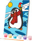 Миниатюра изображения товара Картина по номерам Школа талантов Новый год! Пингвин / 5116721