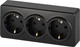 Миниатюра изображения товара Розетка ЭРА Эксперт 11-2208-05 / Б0063007 (антрацит)