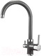 Миниатюра изображения товара Смеситель Krona Brunnen H270 1 / КА-00006916 (графит)