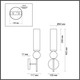 Миниатюра изображения товара Бра Odeon Light Lolla 4359/1W