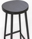 Миниатюра изображения товара Табурет барный Stal-Massiv SMH-78 (дуб черный/черный)