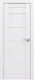 Миниатюра изображения товара Дверь межкомнатная Юни Амати 01М 60x200 (белая шагрень/стекло белое)