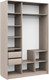 Миниатюра изображения товара Шкаф Аквилон Муза №25 (тира/кадена вуд)