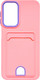 Миниатюра изображения товара Чехол-накладка Case Matte Card Case для Galaxy A24 (розовый матовый)