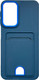 Миниатюра изображения товара Чехол-накладка Case Matte Card Case для Galaxy A24 (синий матовый)