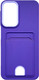 Миниатюра изображения товара Чехол-накладка Case Matte Card Case для Galaxy A24 (фиолетовый матовый)