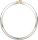 Миниатюра изображения товара Кольцо из серебра ZORKA 0200081.G14K (р.17.5, с золотой вставкой)
