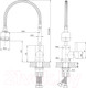 Миниатюра изображения товара Смеситель Ekko E42304-8