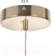 Миниатюра изображения товара Потолочный светильник BayerLux Минея / 9216961 (золото)