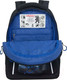 Миниатюра изображения товара Школьный рюкзак Grizzly RB-452-7 (черный/синий)