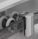 Миниатюра изображения товара Душевая кабина New Trendy Varia K-0130 100x80x165 (ассиметричная, графит стекло)