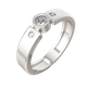 Миниатюра изображения товара Кольцо из серебра ZORKA 0210826.ZZ (р.17, с фианитами)